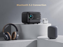 将图片加载到图库查看器,【Electric-Focus】Mini Projector, TOPTRO TR25 Outdoor Projector with WiFi and Bluetooth 5.2, 1080P Full HD Supported ,±40° Keystone Correction, Portable Projector for iOS/Android/PS5