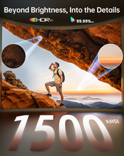 Load image into Gallery viewer, Smart Projector with WiFi 6 and 2-Way Bluetooth TOPTRO A1