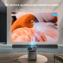 Load image into Gallery viewer, 5G WiFi Bluetooth Projector, TOPTRO TR23 Outdoor Projector 1080P Supported 12000 Lumen, Mini Projector with 360 Degree Surround Sound, Dust-Proof, Projector Compatible with TV Stick, iOS, Android, PS5
